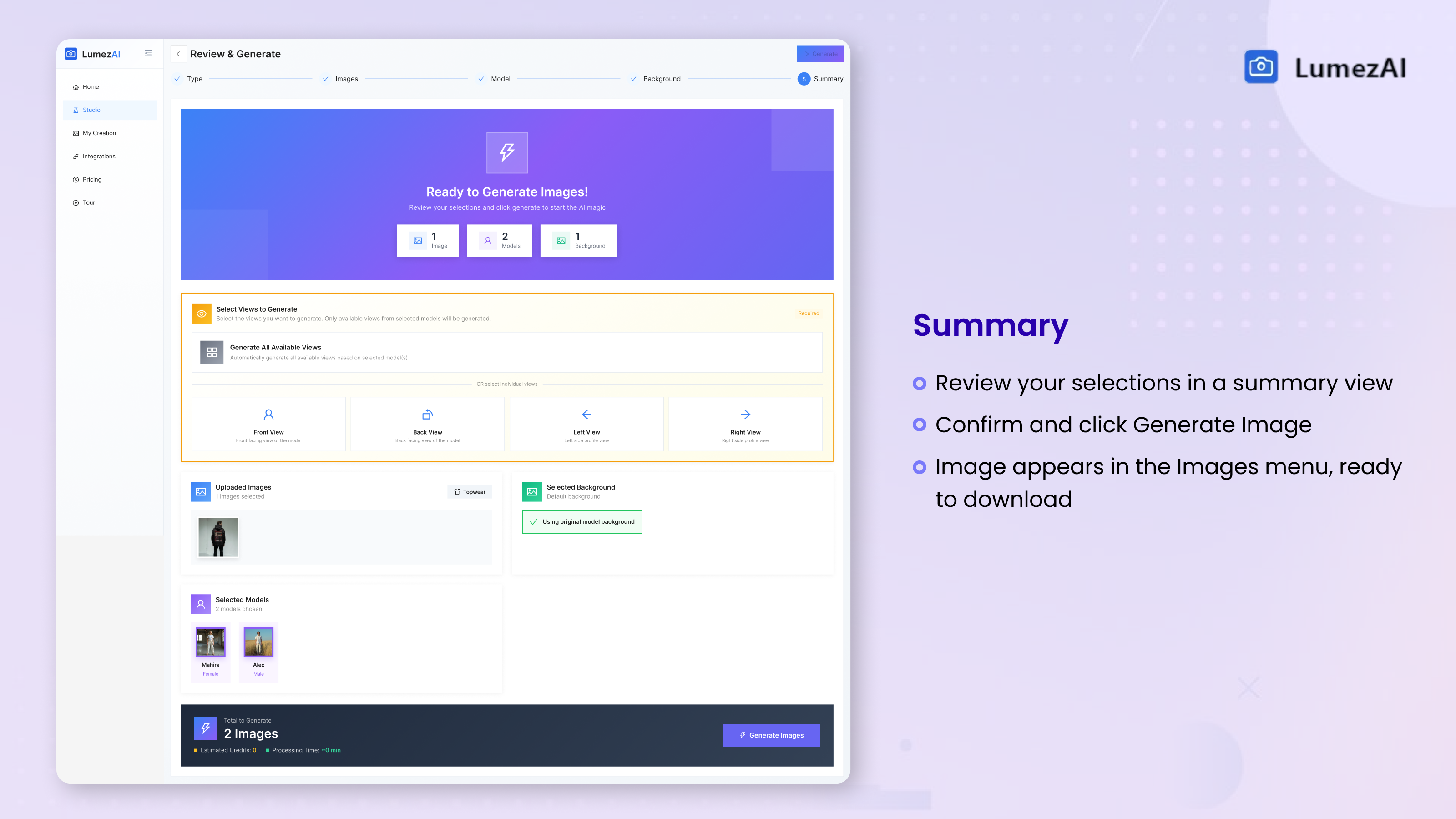 AI Product Photography for Shopify – LumezAI Summary Overview